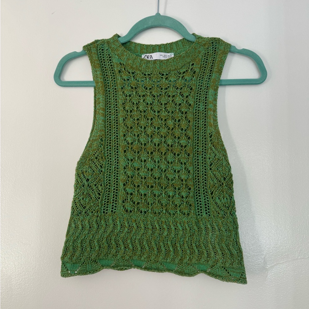 Crochet Zara Sweater Vest